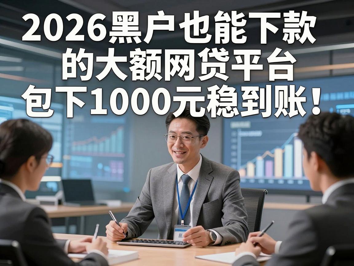 2026黑户也能下款的大额网贷平台，包下1000元稳到账！真实案例太多了