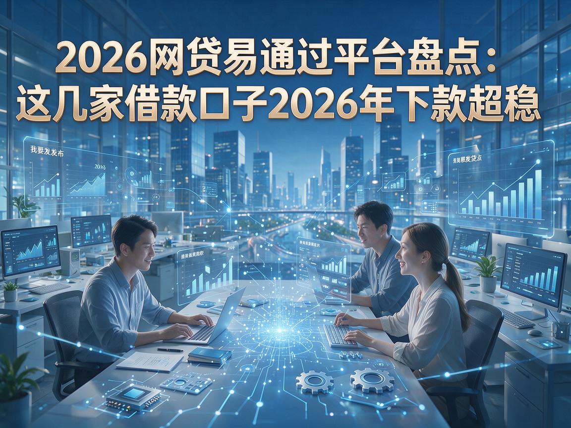 2026网贷易通过平台盘点：这几家借款口子2026年下款超稳