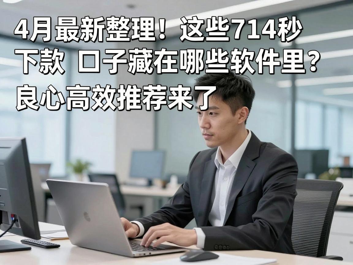 4月最新整理！这些714秒下款口子藏在哪些软件里？良心高效推荐来了