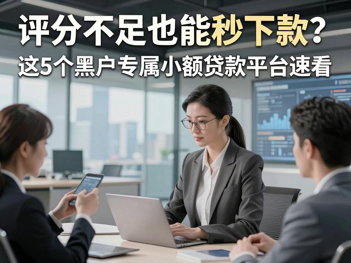 评分不足也能秒下款？这5个黑户专属小额贷款平台速看！