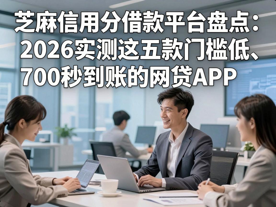 芝麻信用分借款平台盘点：2026实测这五款门槛低、700秒到账的网贷APP