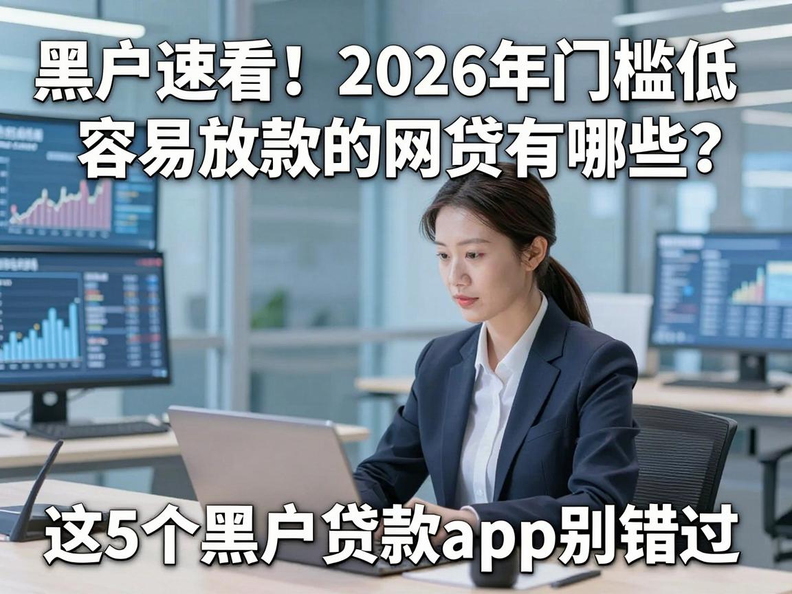 黑户速看！2026年门槛低容易放款的网贷有哪些？这5个黑户贷款app别错过