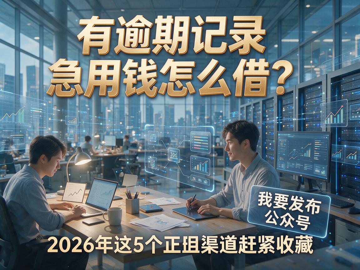 有逾期记录急用钱怎么借？2026年这5个正规渠道赶紧收藏！