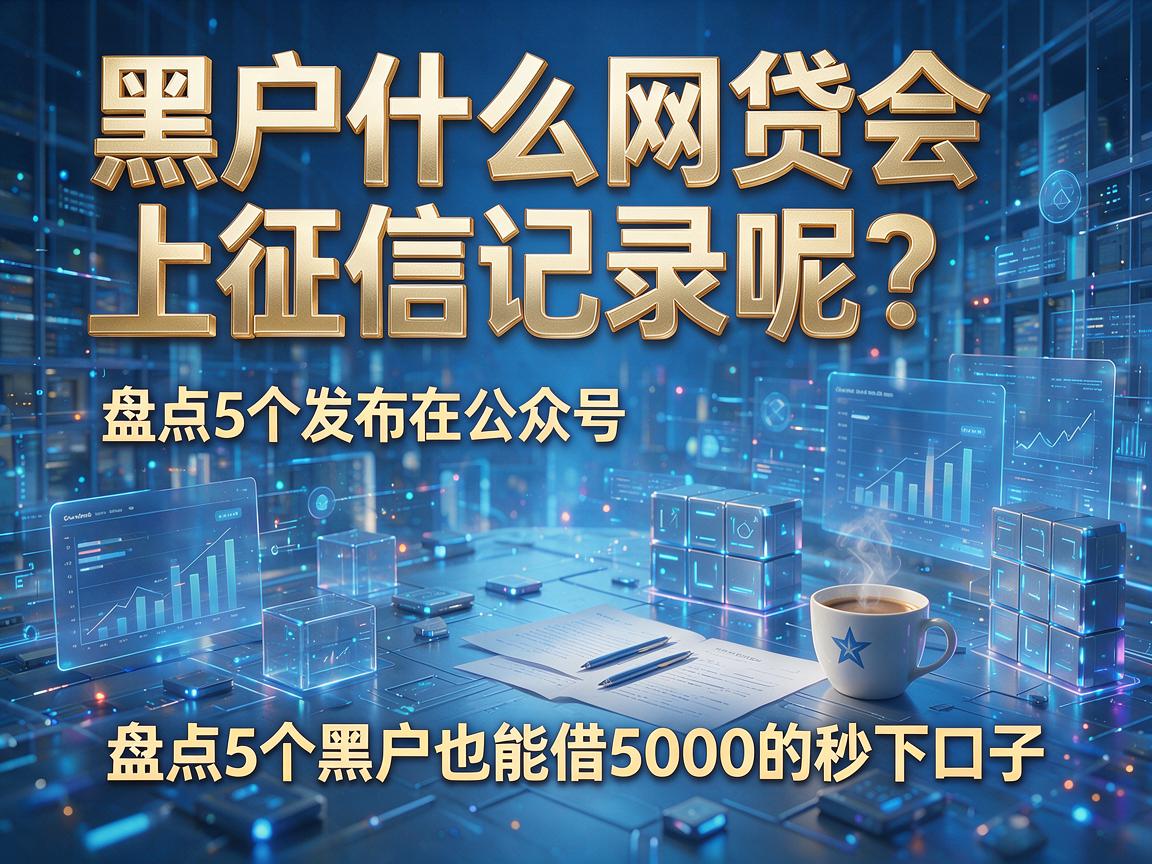 黑户什么网贷会上征信记录呢？盘点5个黑户也能借5000的秒下口子