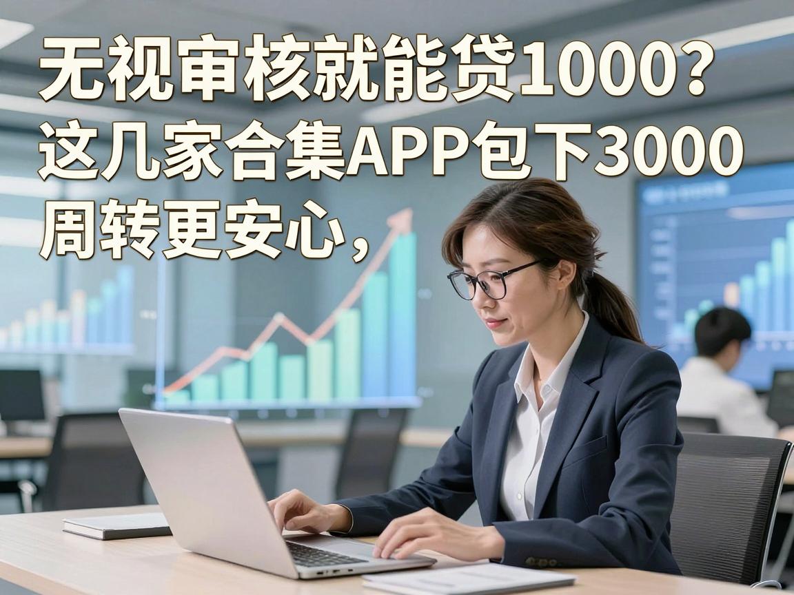 无视审核就能贷1000？这几家合规APP包下3000，周转更安心