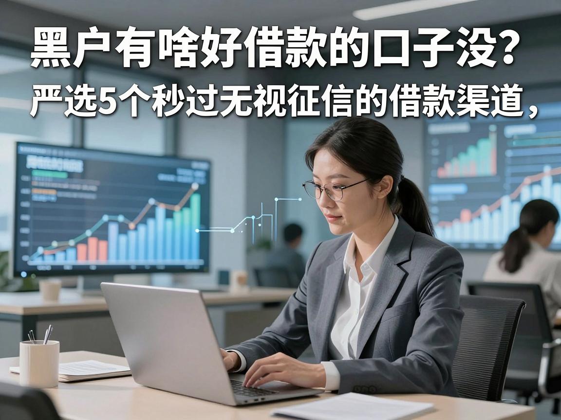 黑户有啥好借款的口子没？严选5个秒过无视征信的借款渠道，适配各类需求