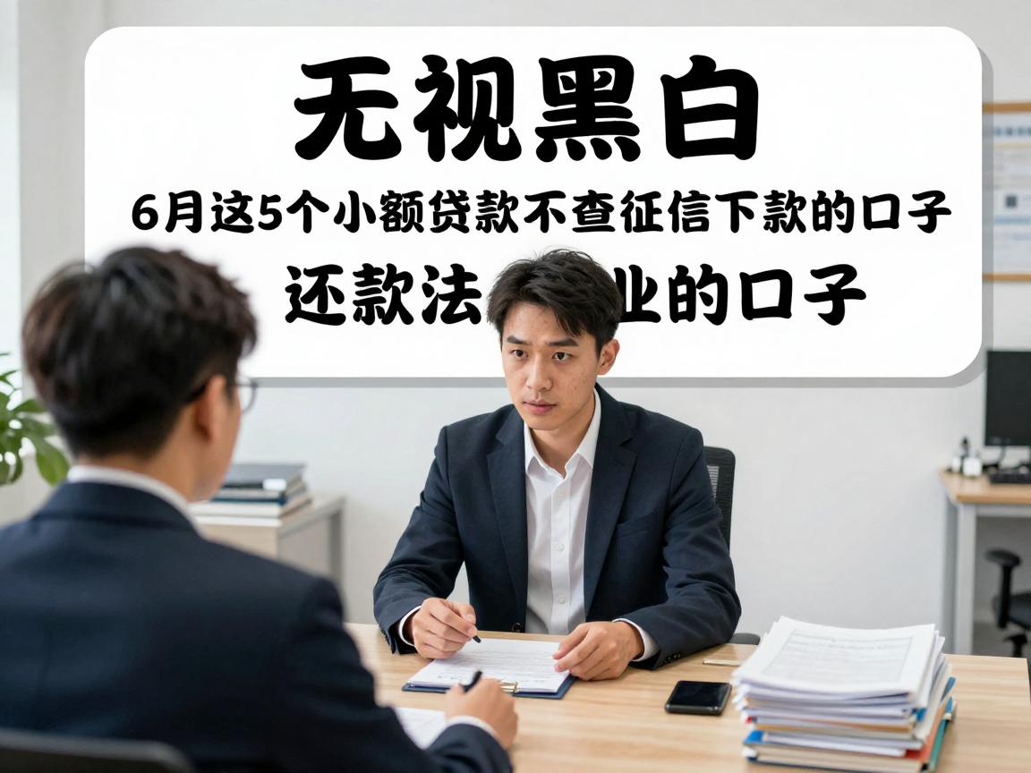 无视黑白！6月这5个小额贷款不查征信下款的口子，极少人知道的还款法专业详解