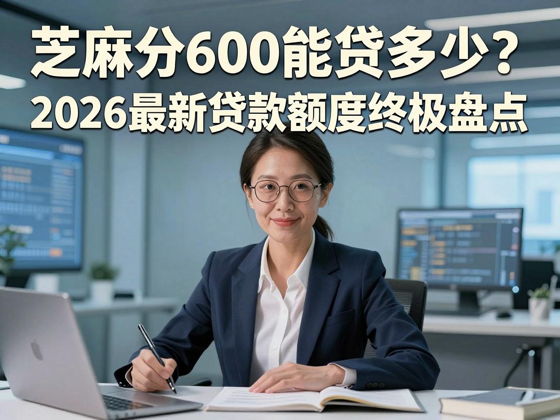 芝麻分600能贷多少？2026最新贷款额度终极盘点，一篇讲透！