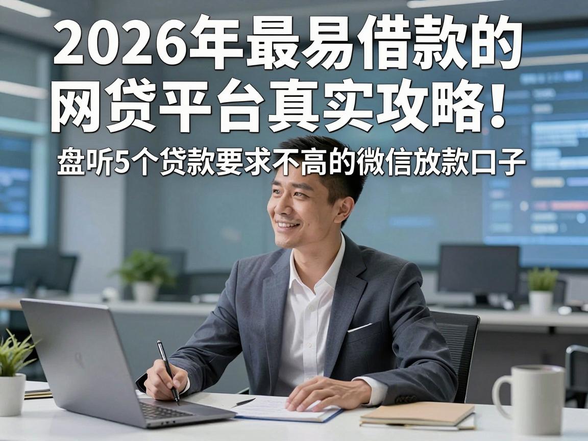 2026年最易借款的网贷平台真实攻略！盘点5个贷款要求不高的微信放款口子