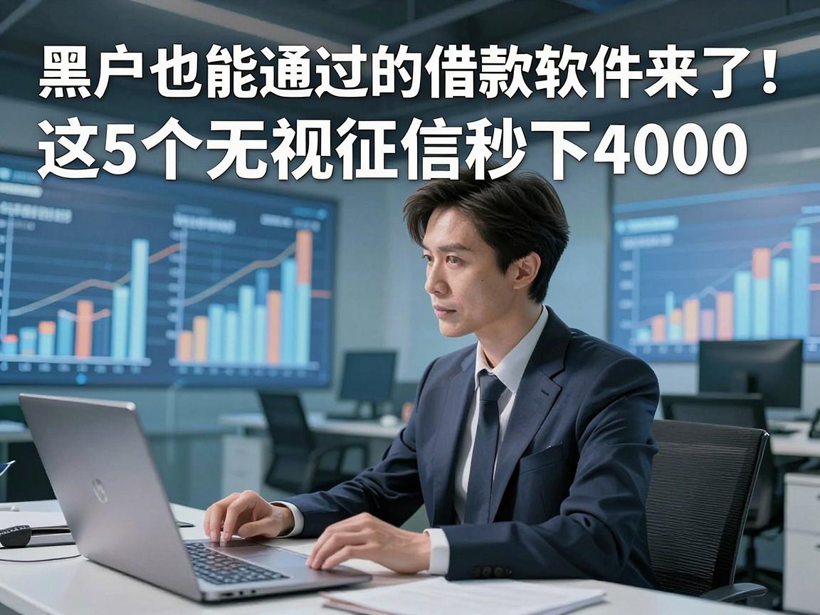 黑户也能通过的借款软件来了！这5个无视征信秒下4000