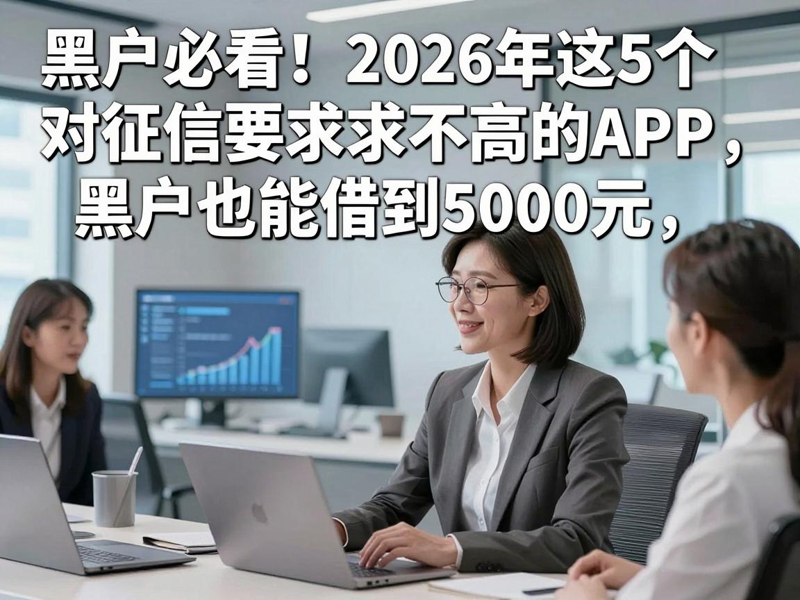 黑户必看！2026年这5个对征信要求不高的APP，黑户也能借到5000元