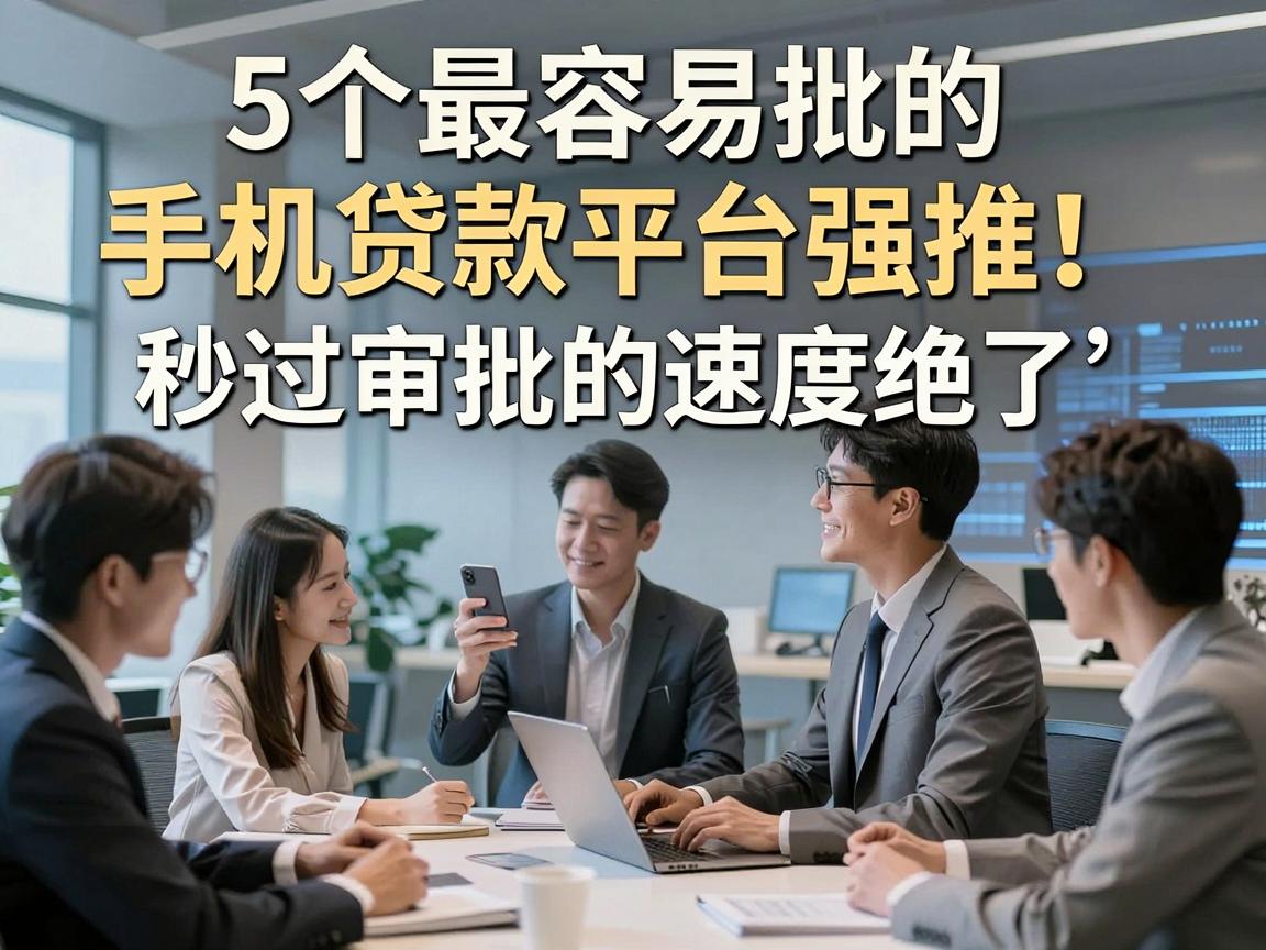5个最容易批的手机贷款平台强推！秒过审批的速度绝了