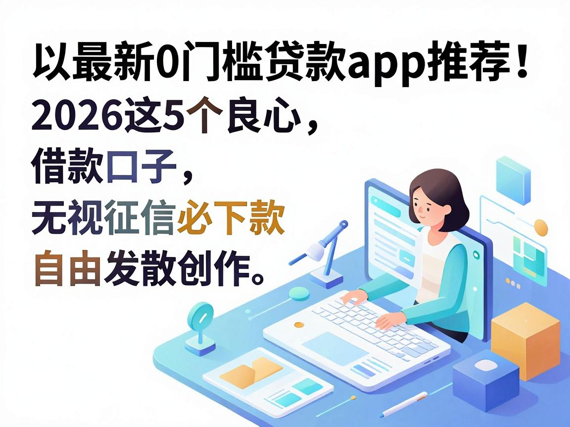 最新0门槛贷款app推荐！2026这5个良心借款口子无视征信必下款
