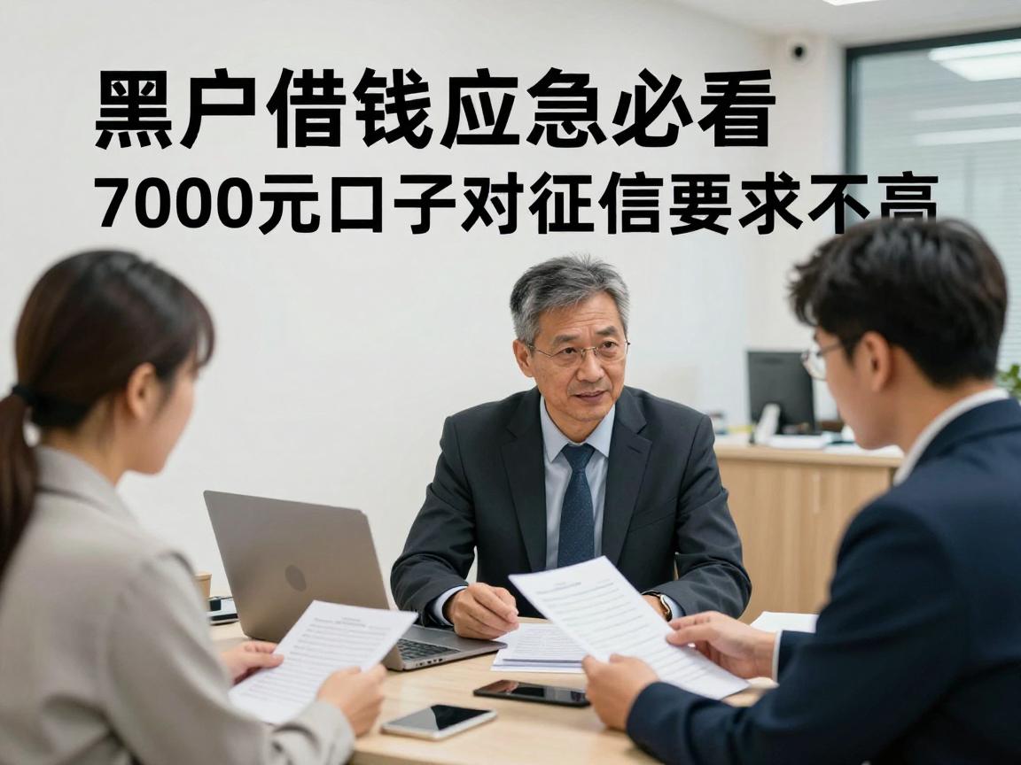 黑户借钱应急必看！这5个不查征信平台服务贴心，7000元口子对征信要求不高
