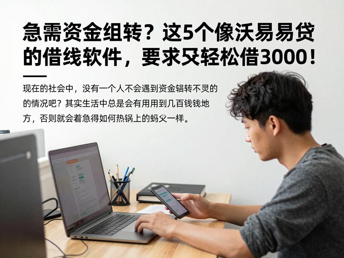 急需资金周转？这5个像沃易贷一样的借钱软件，要求不高轻松借3000！