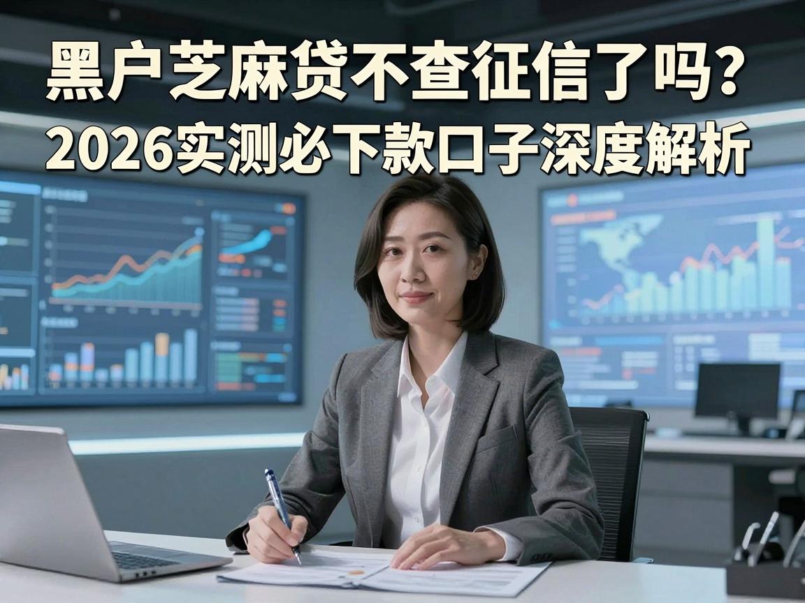黑户芝麻贷不查征信了吗？2026实测必下款口子深度解析