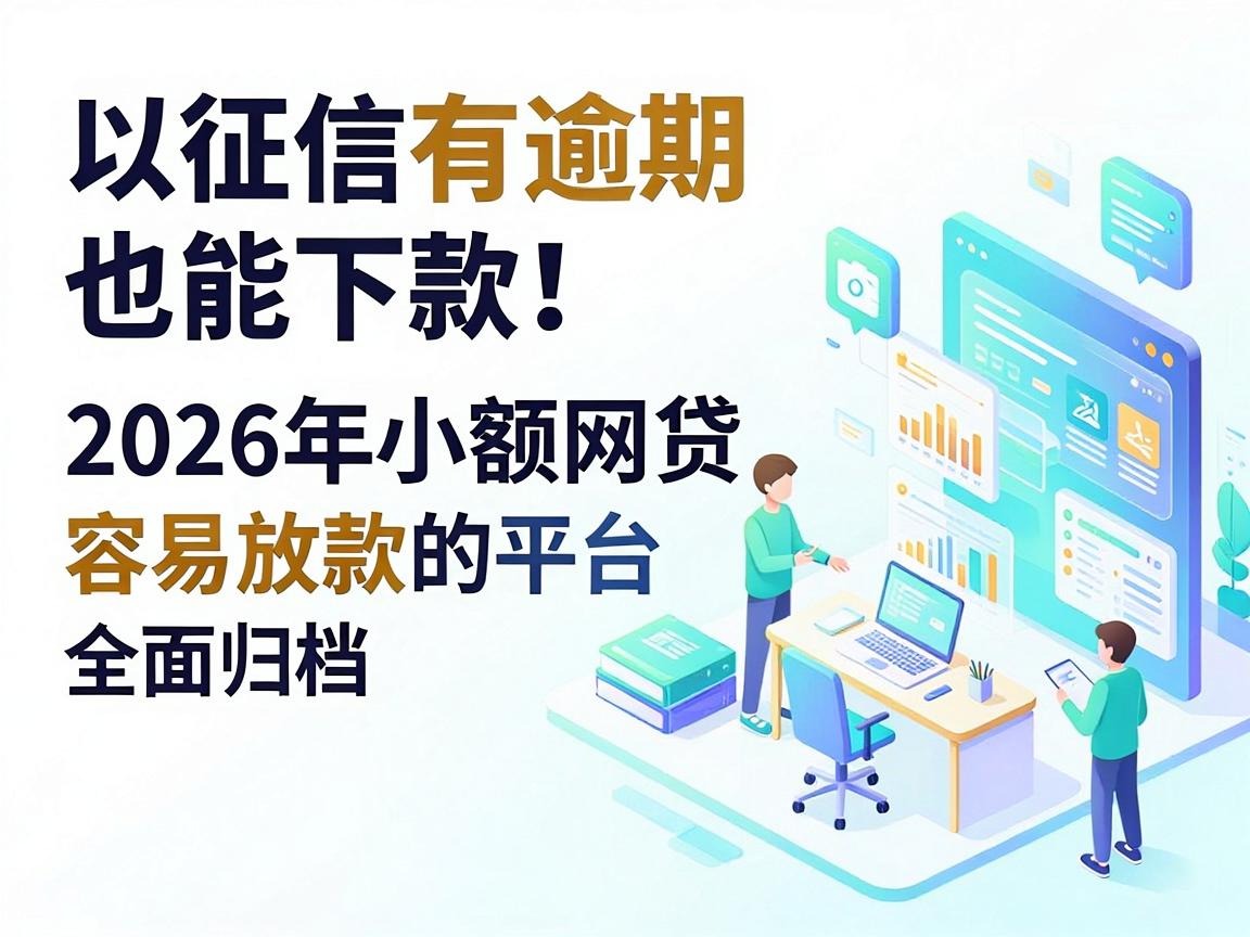征信有逾期也能下款！2026年小额网贷容易放款的平台全面归档