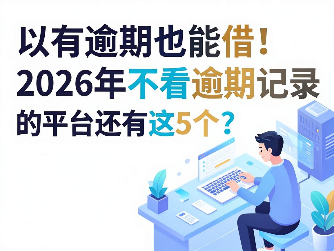 有逾期也能借！2026年不看逾期记录的平台还有这5个？