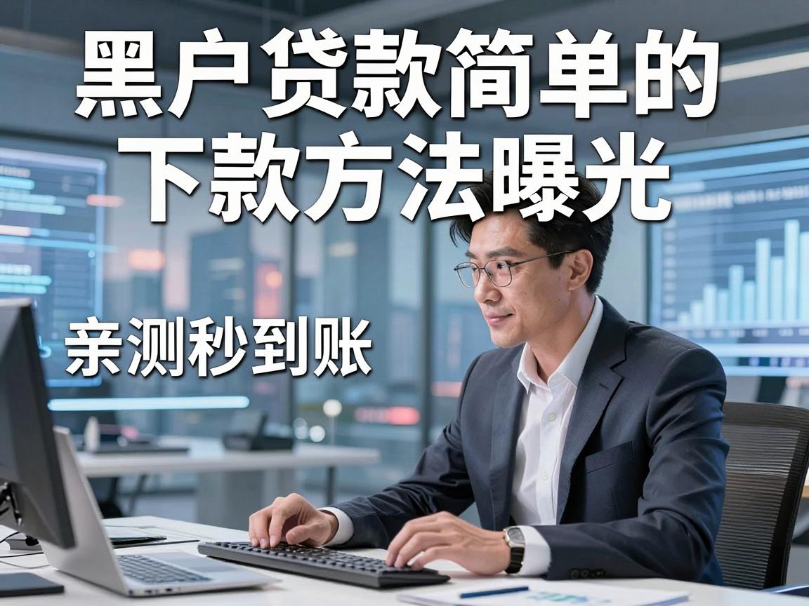 黑户贷款简单的下款方法曝光，亲测秒到账！