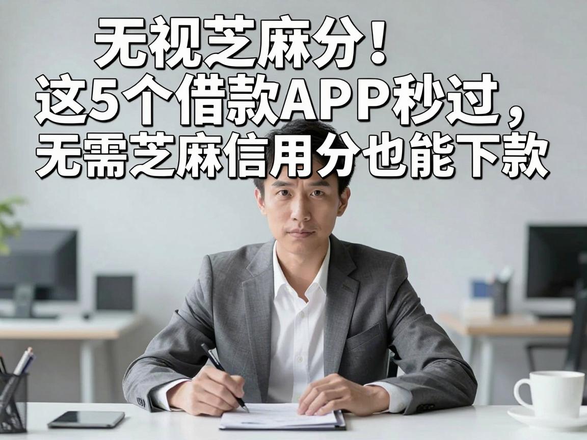 无视芝麻分！这5个借款APP秒过，无需芝麻信用分也能下款