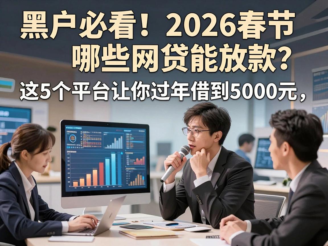 黑户必看！2026春节哪些网贷能放款？这5个平台让你过年借到5000元