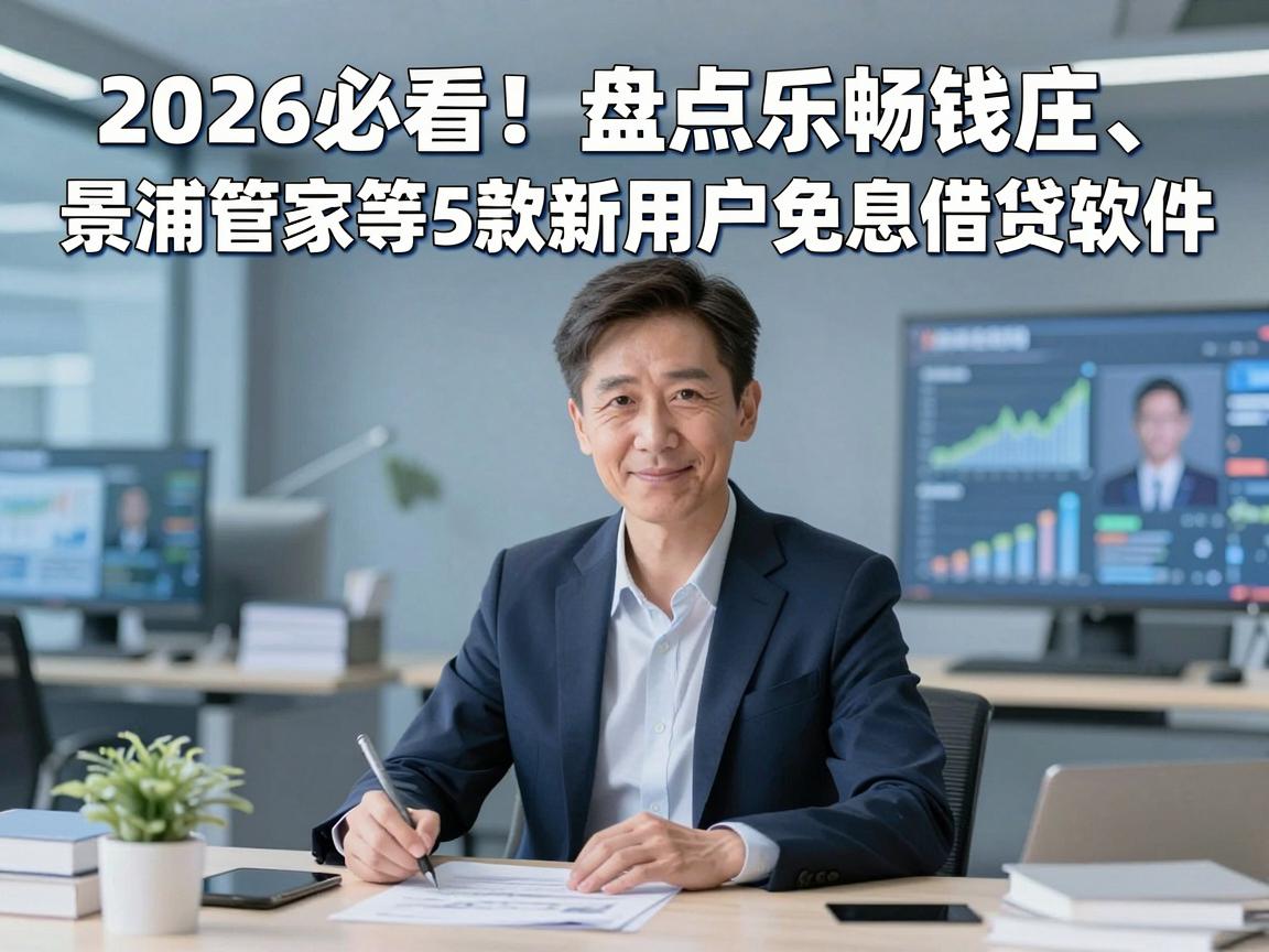 2026必看！盘点乐畅钱庄、景浦管家等5款新用户免息借贷软件