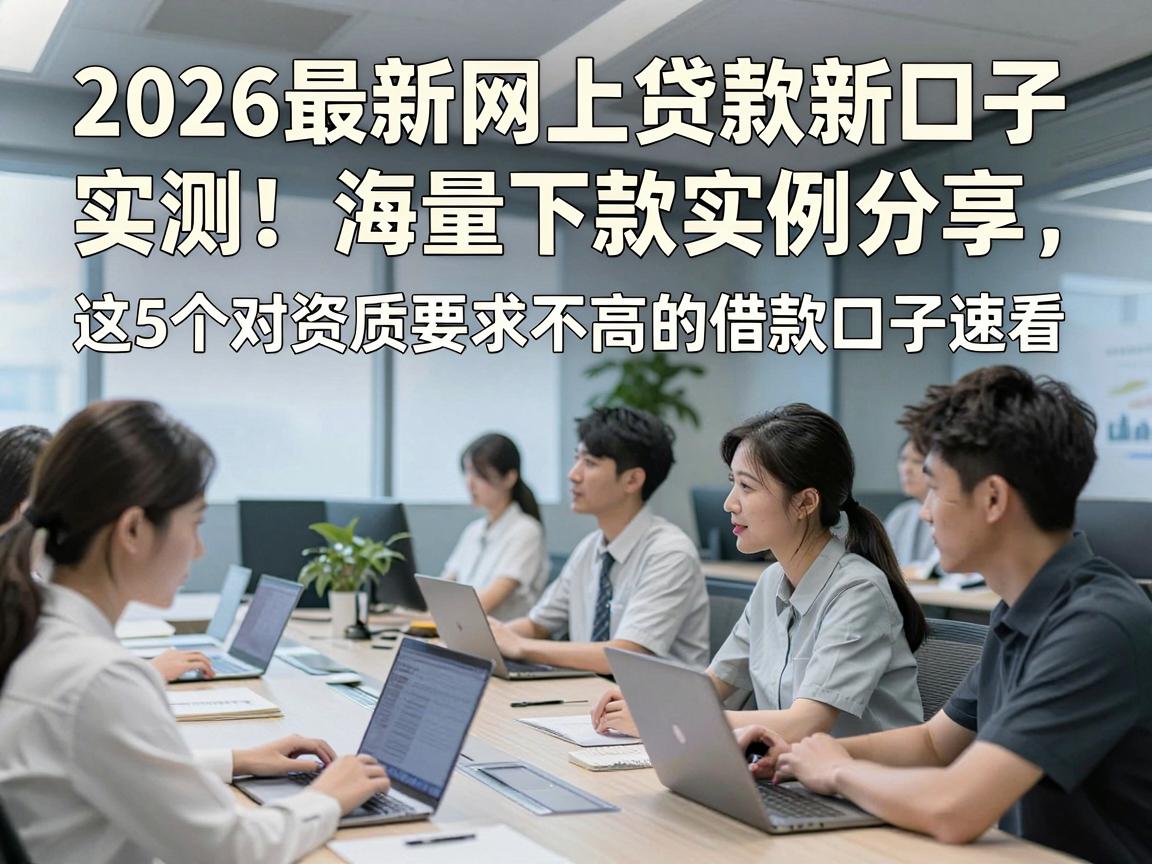2026最新网上贷款新口子实测！海量下款实例分享，这5个对资质要求不高的借款口子速看