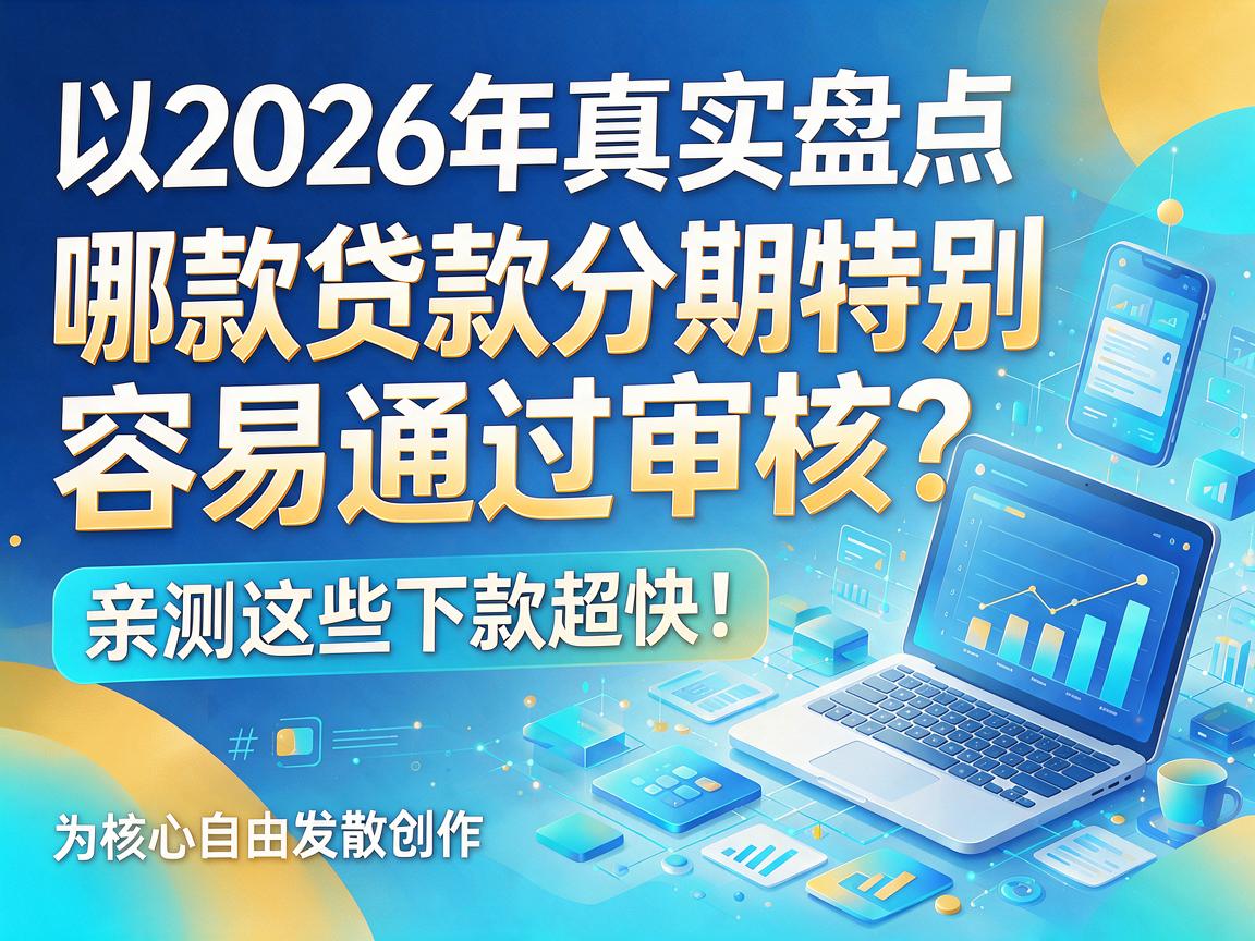 2026年真实盘点：哪款贷款分期特别容易通过审核？亲测这些下款超快！