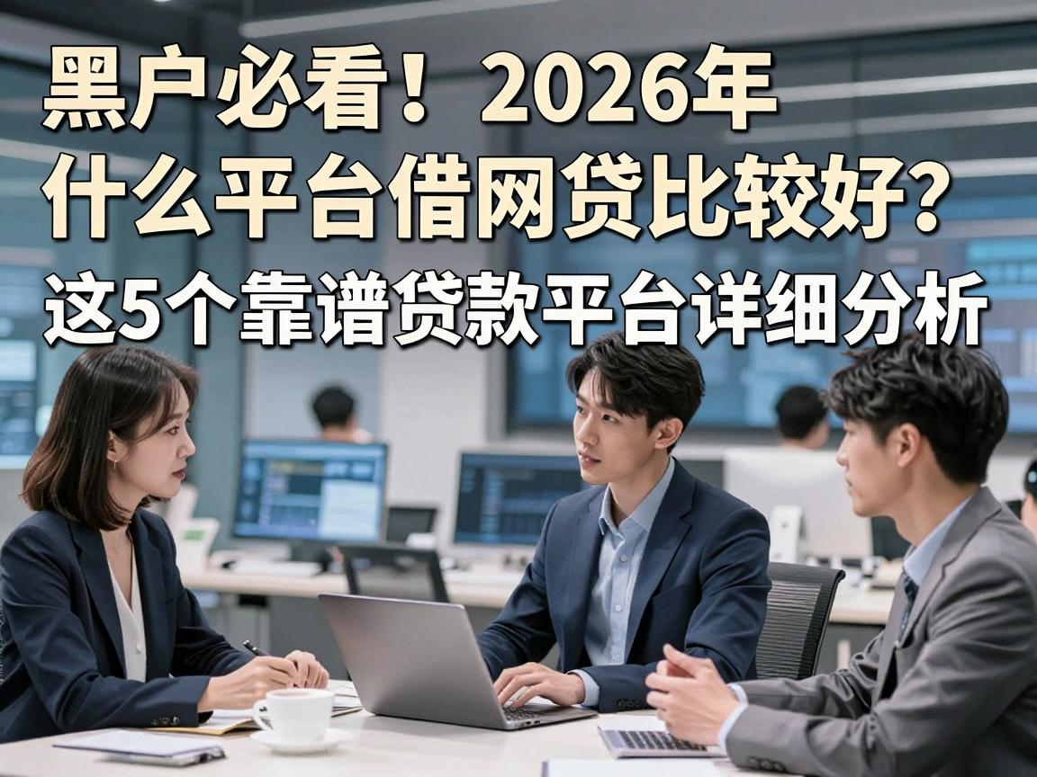 黑户必看！2026年什么平台借网贷比较好？这5个靠谱贷款平台详细分析，总有一款适合你！
