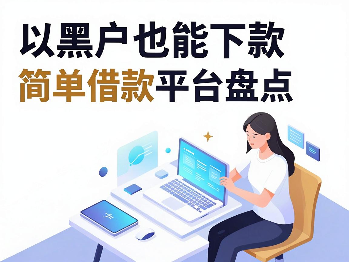 黑户也能下款的简单借款平台盘点，应急借钱马上放款这几家APP适配