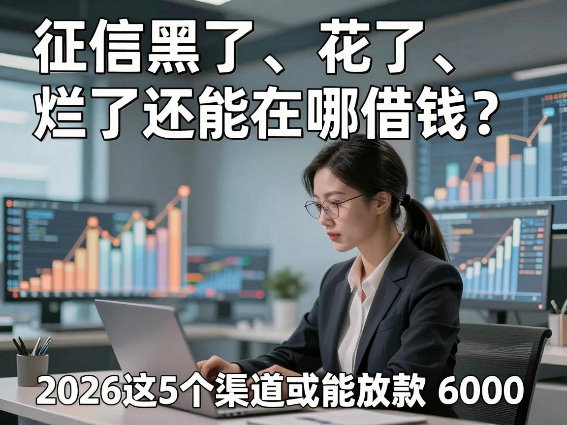 征信黑了、花了、烂了还能在哪借钱？2026这5个渠道或能放款6000！