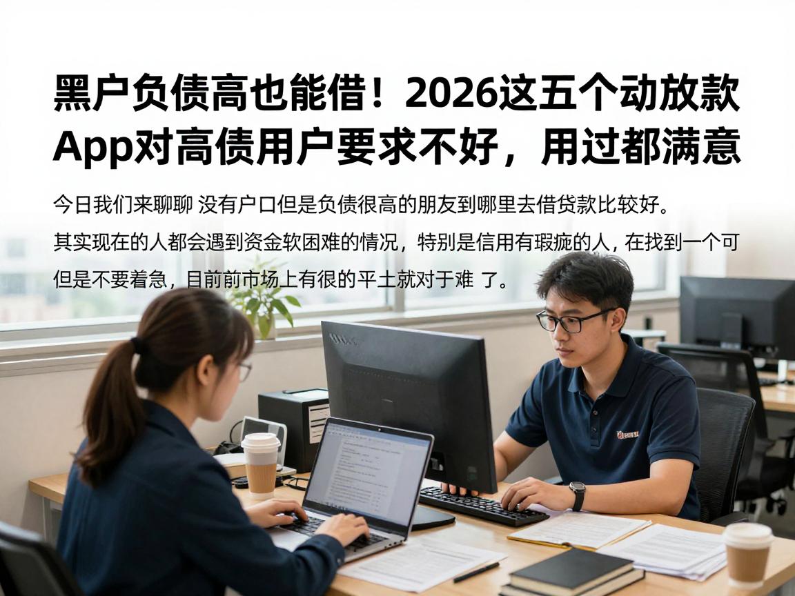 黑户负债高也能借！2026这五个自动放款app对高负债用户要求不高，用过都满意