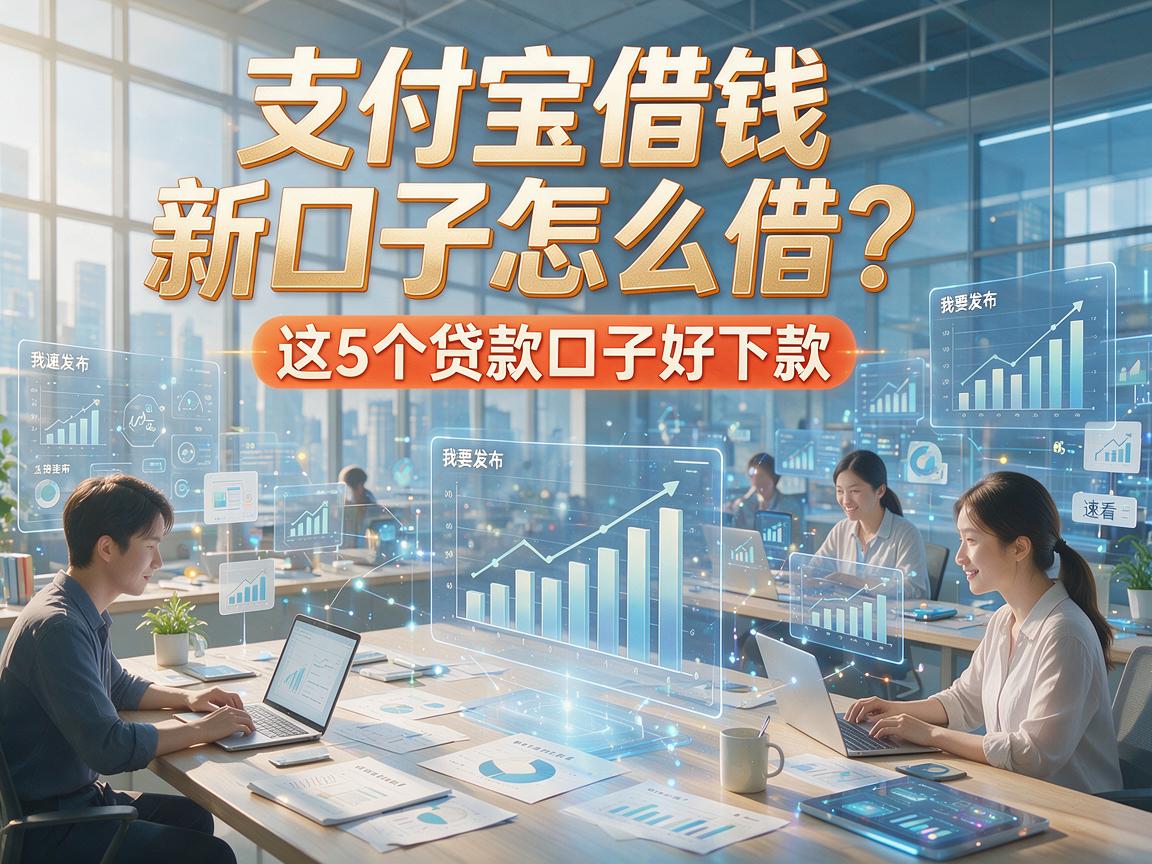 支付宝借钱新口子怎么借？这5个贷款口子好下款，速看！