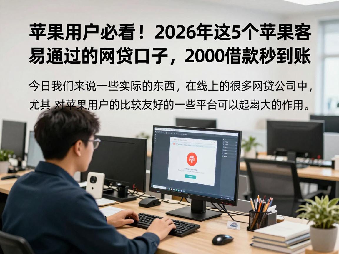 苹果用户必看！2026年这5个苹果容易通过的网贷口子，2000借款秒到账