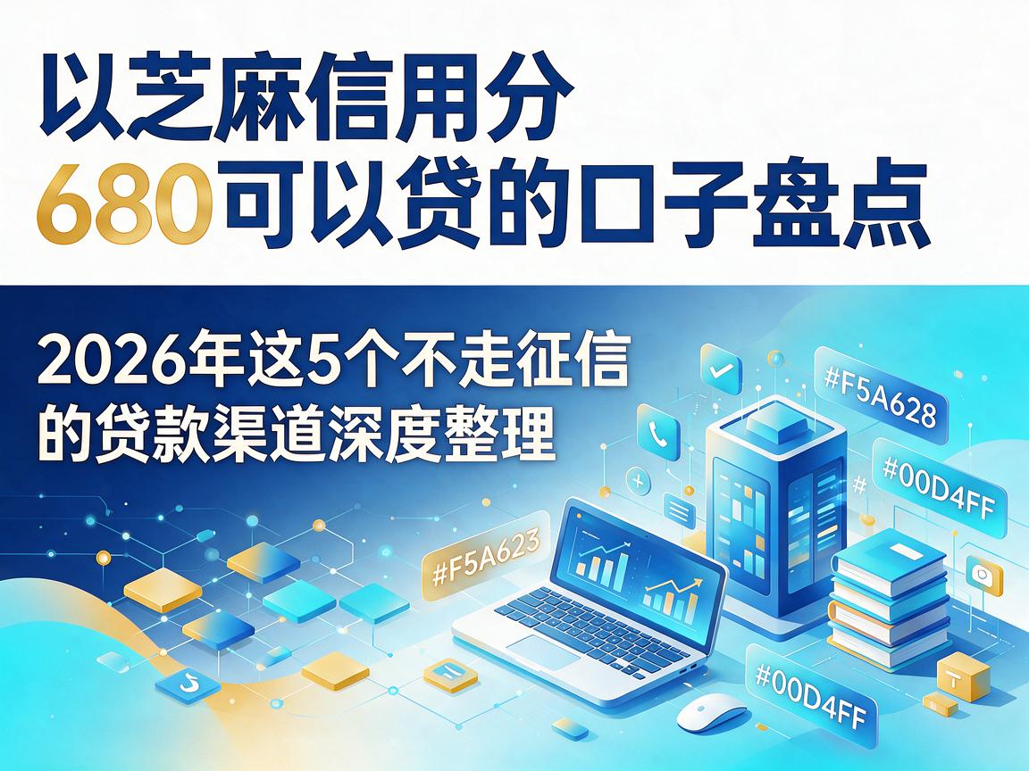 芝麻信用分680可以贷的口子盘点：2026年这5个不走征信的贷款渠道深度整理