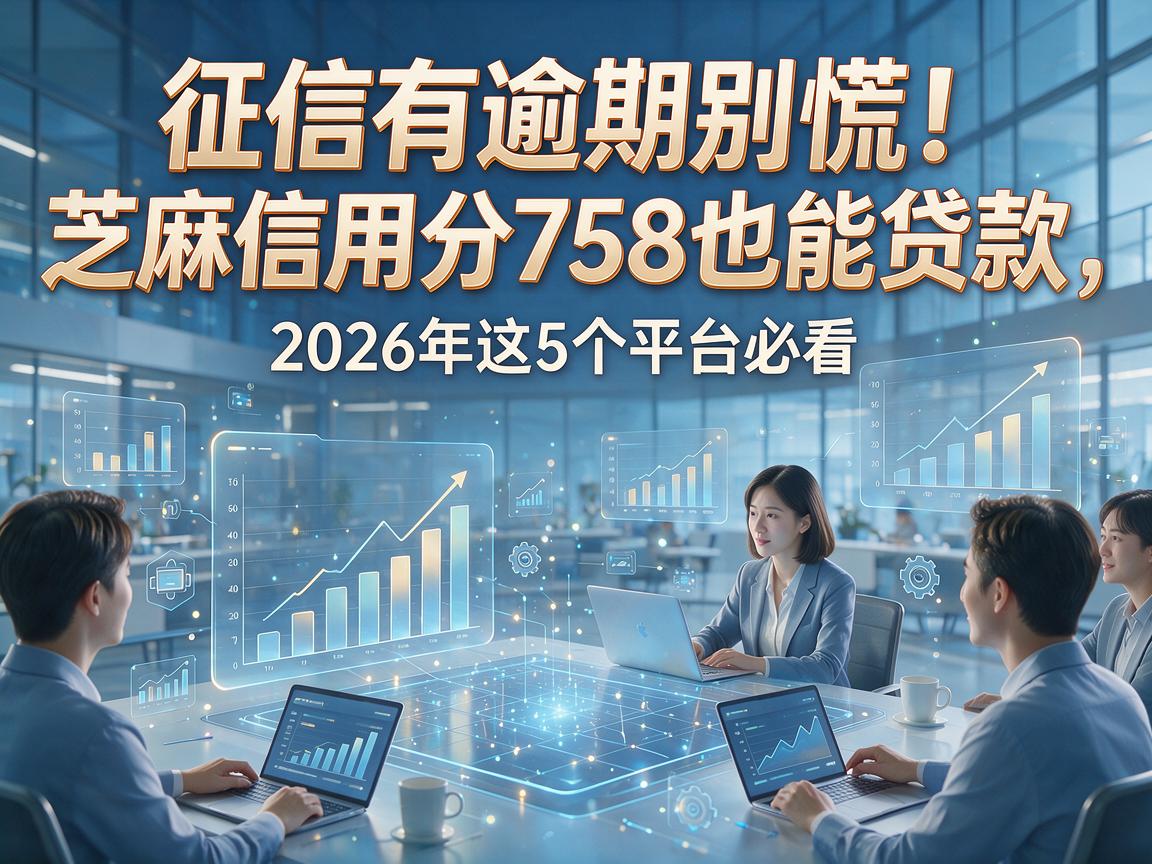 征信有逾期别慌！芝麻信用分758也能贷款，2026年这5个平台必看