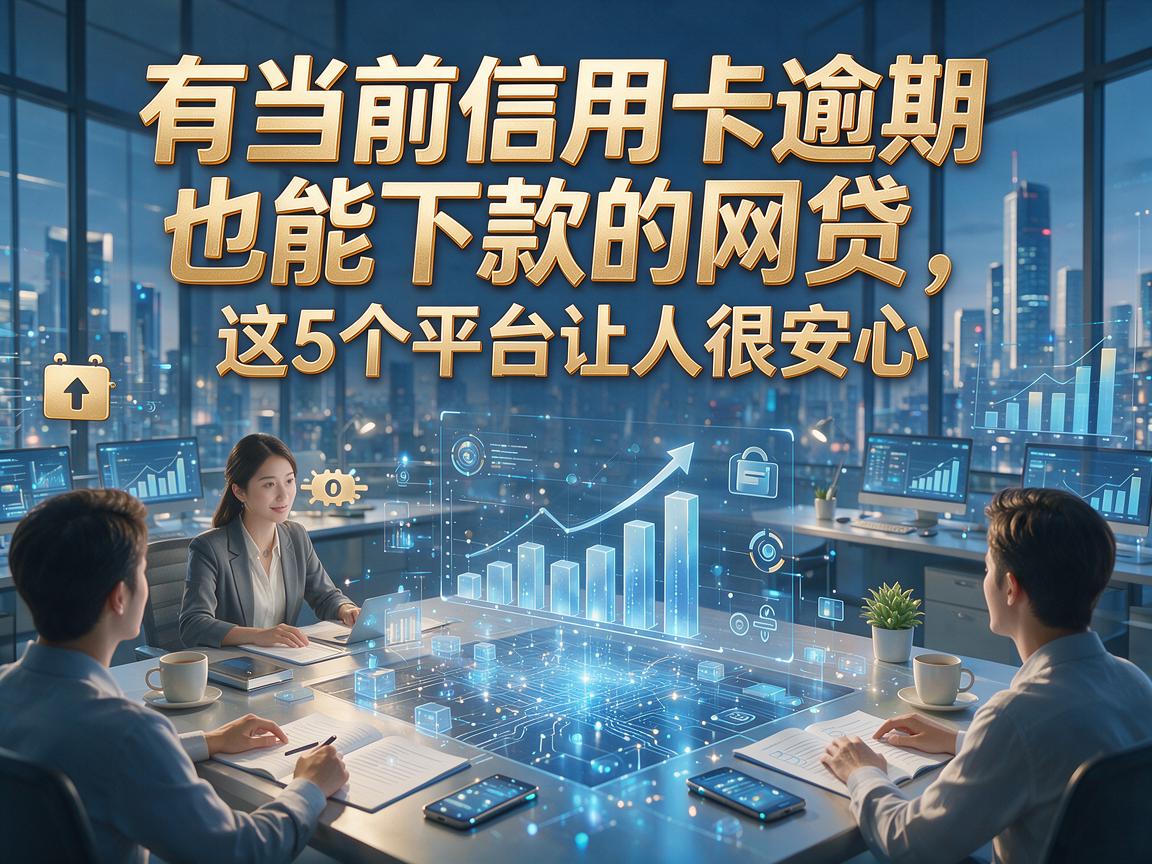 有当前信用卡逾期也能下款的网贷，这5个平台让人很安心！
