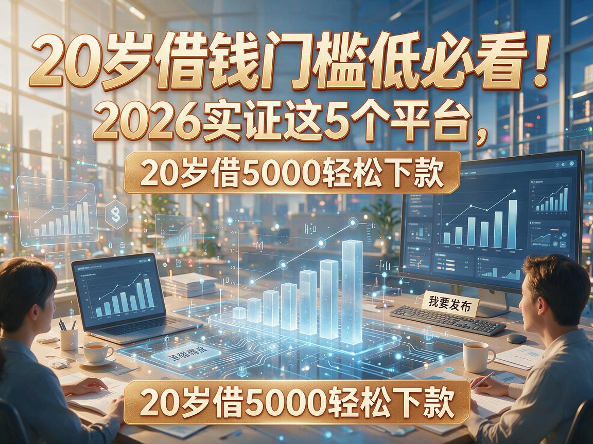 20岁借钱门槛低必看!2026实证这5个平台,20岁借5000轻松下款