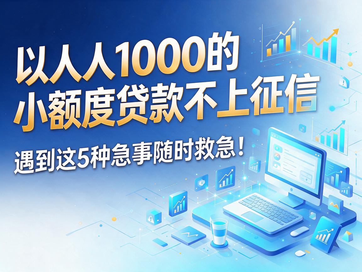 人人1000的小额度贷款不上征信，遇到这5种急事随时救急！