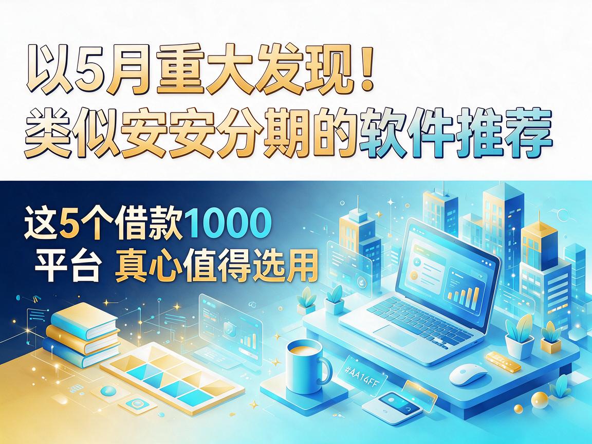 5月重大发现！类似安安分期的软件推荐，这5个借款1000的平台真心值得选用