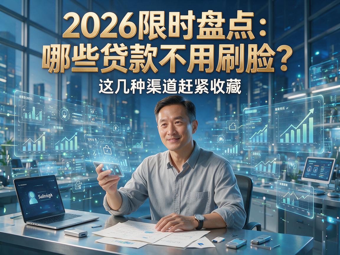 2026限时盘点:哪些贷款不用刷脸?这几种渠道赶紧收藏!