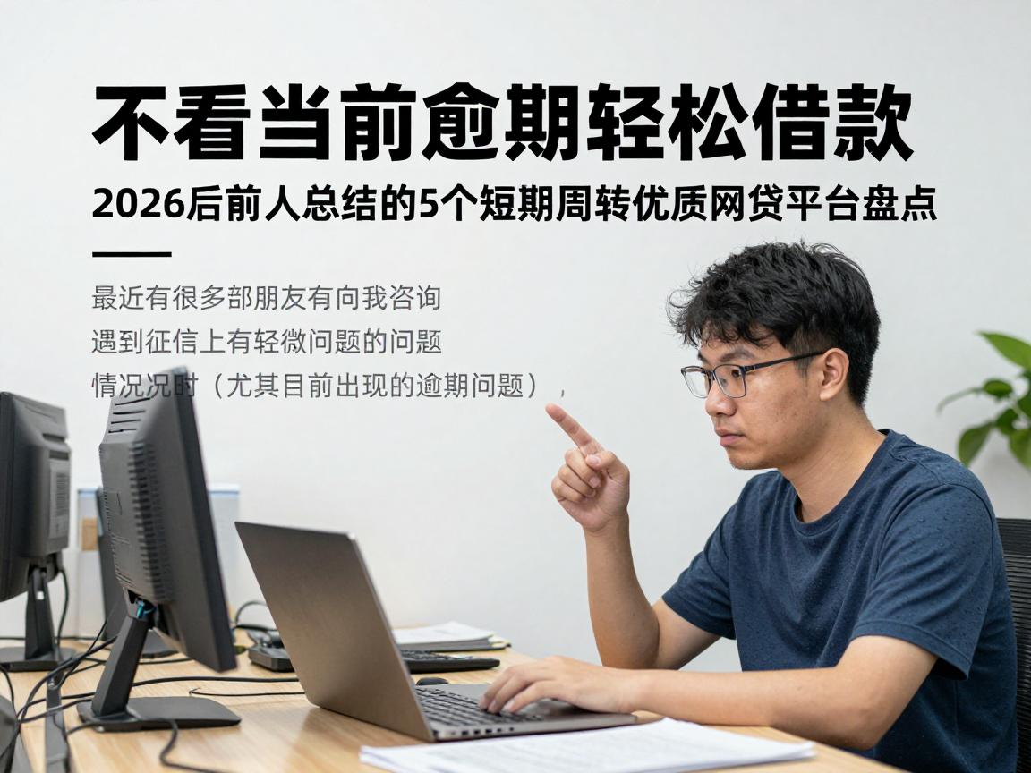 不看当前逾期轻松借款！2026年前人总结的5个短期周转优质网贷平台盘点
