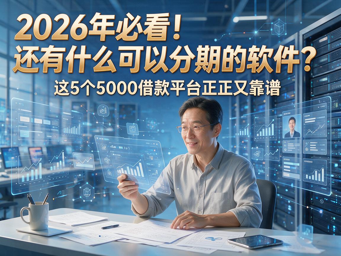 2026年必看！还有什么可以分期的软件？这5个5000借款平台正规又靠谱