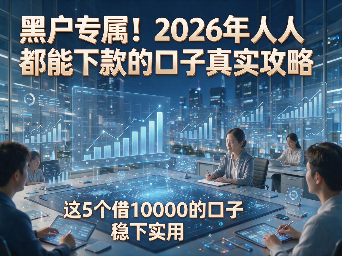 黑户专属！2026年人人都能下款的口子真实攻略，这5个借10000的口子稳下实用