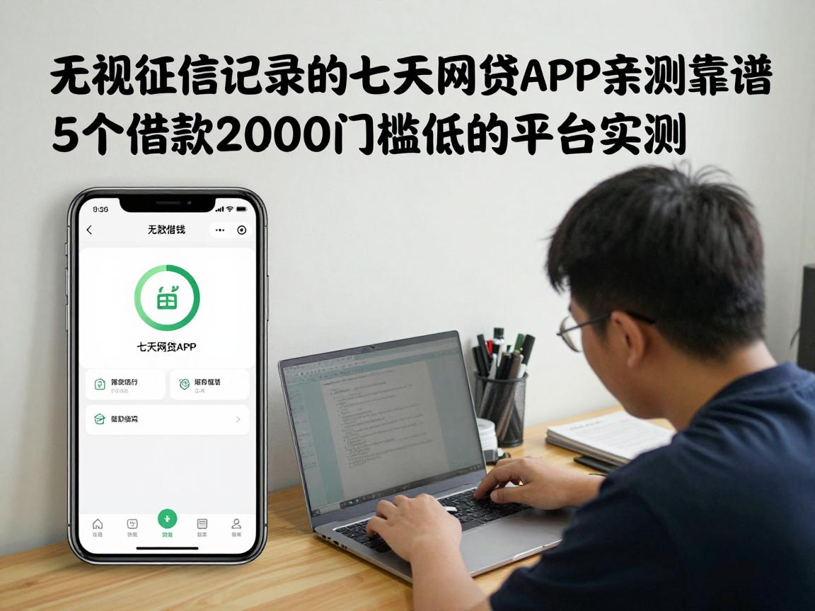 无视征信记录的七天网贷APP亲测靠谱！5个借款2000门槛低的平台实测