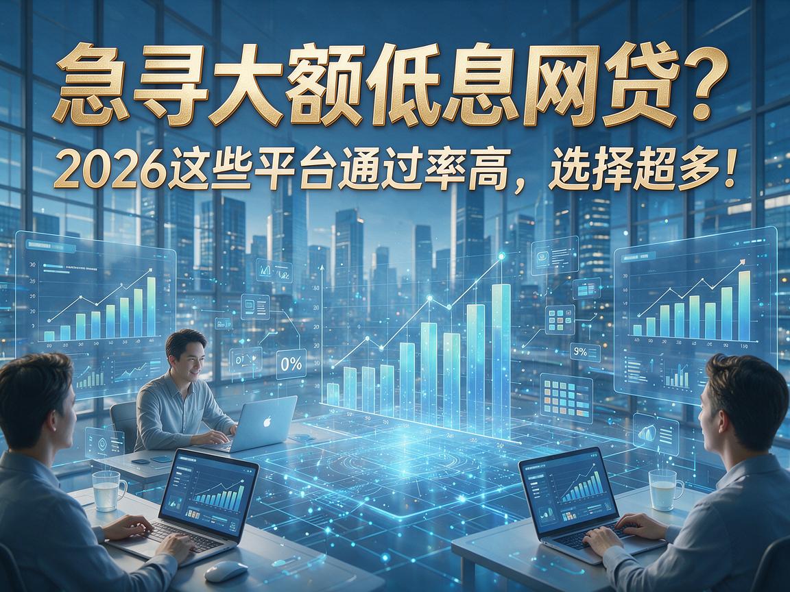 急寻大额低息网贷？2026这些平台通过率高、选择超多！