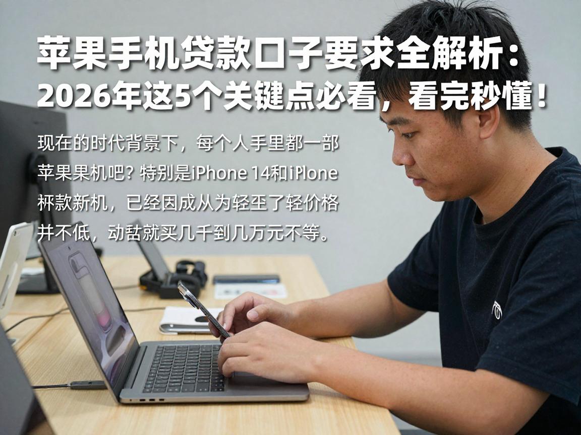 苹果手机贷款口子要求全解析：2026年这5个关键点必看，看完秒懂！