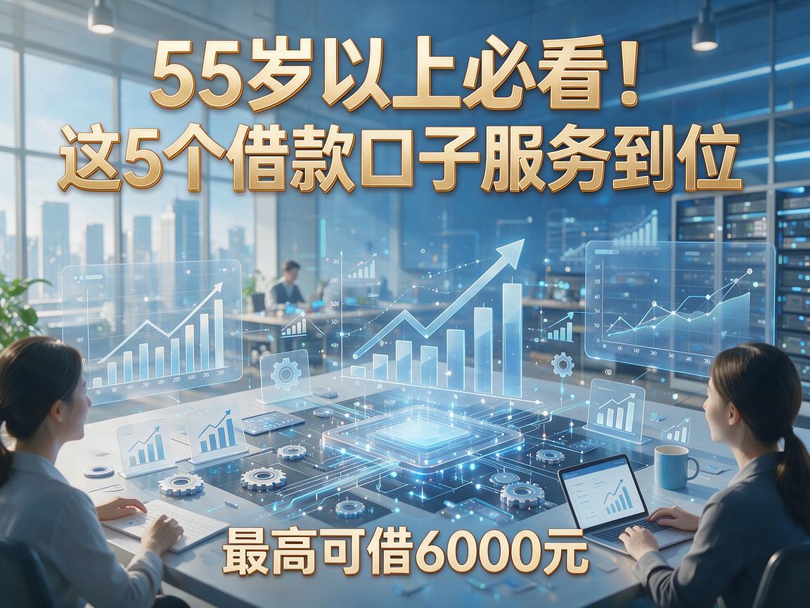 55岁以上必看！这5个借款口子服务到位，最高可借6000元