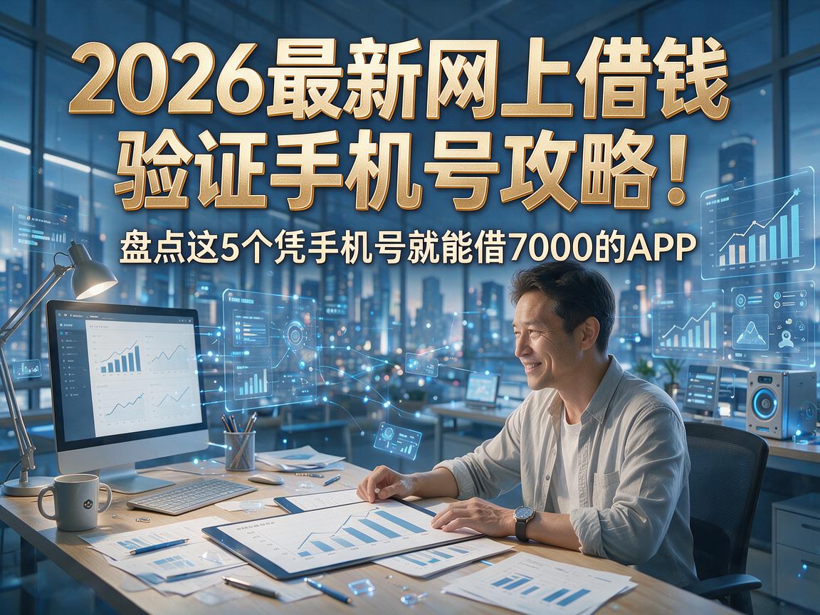2026最新网上借钱验证手机号攻略！盘点这5个凭手机号就能借7000的APP