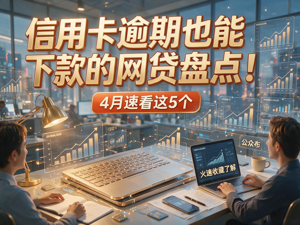 信用卡逾期也能下款的网贷盘点！4月速看这5个，火速收藏了解